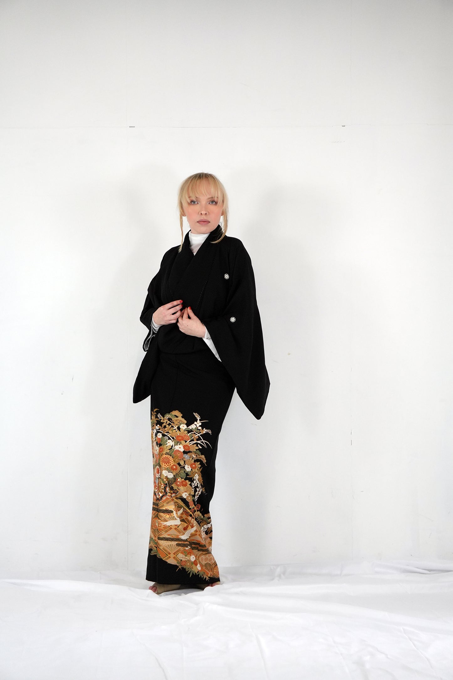 Redefining the Vintage Kurotomesode Collection "KTS002"