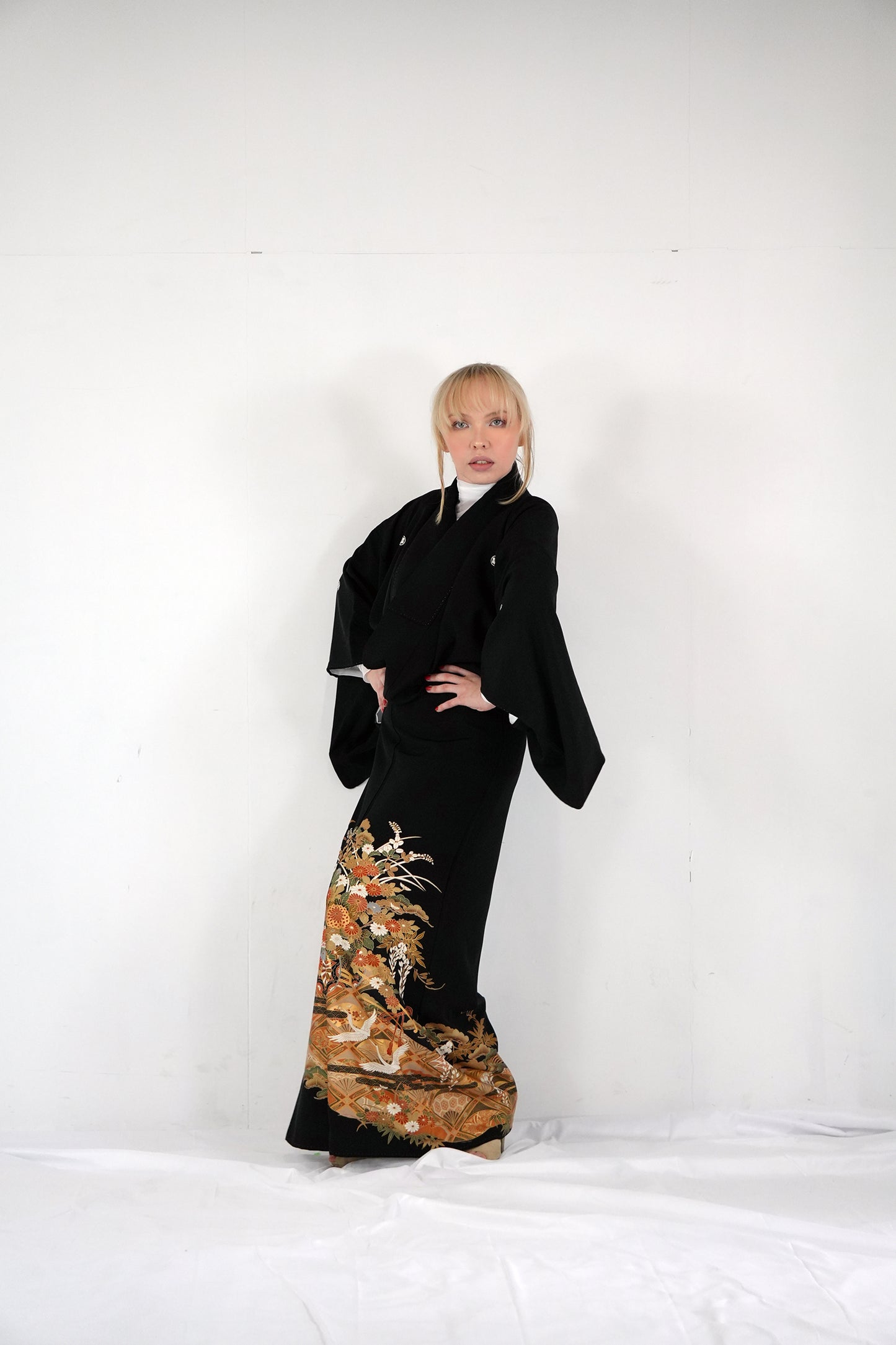 Redefining the Vintage Kurotomesode Collection "KTS002"