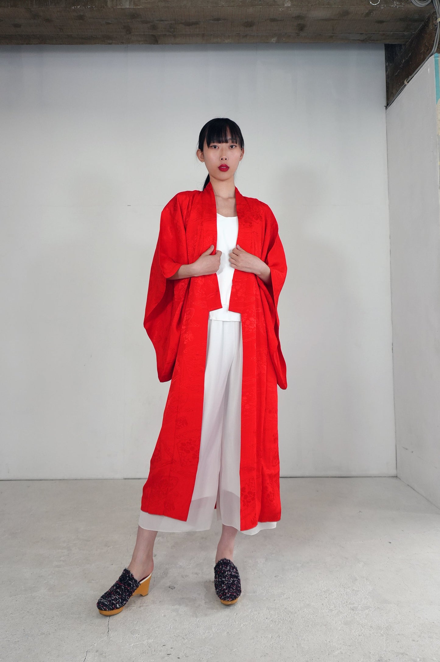 VINTAGE NAGAJYUBAN "antique-red, JUG016"