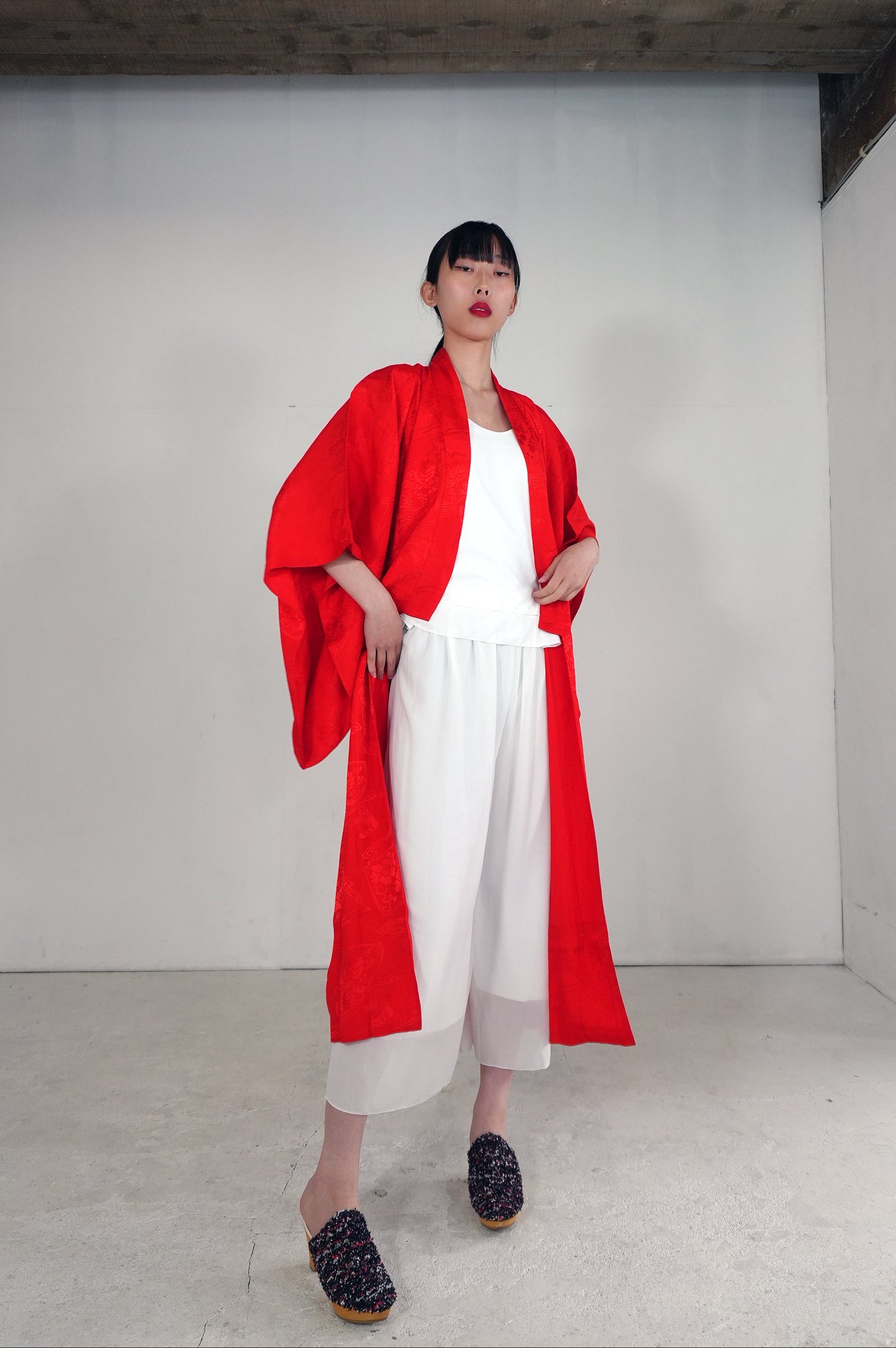 VINTAGE NAGAJYUBAN "antique-red, JUG016"