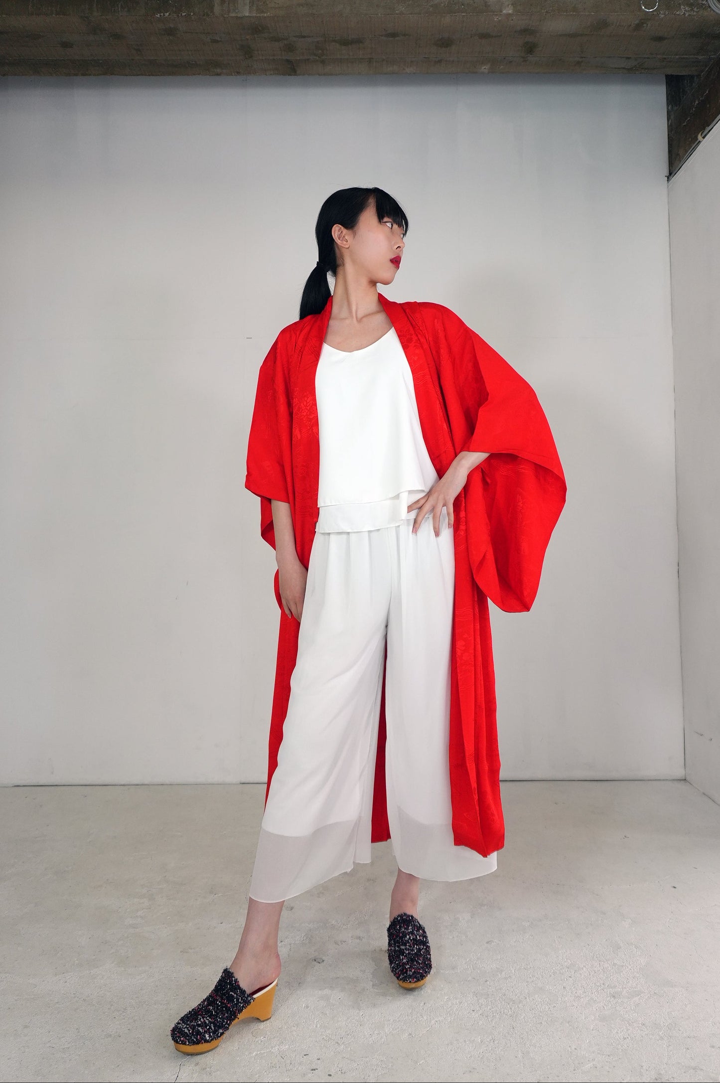 VINTAGE NAGAJYUBAN "antique-red, JUG016"