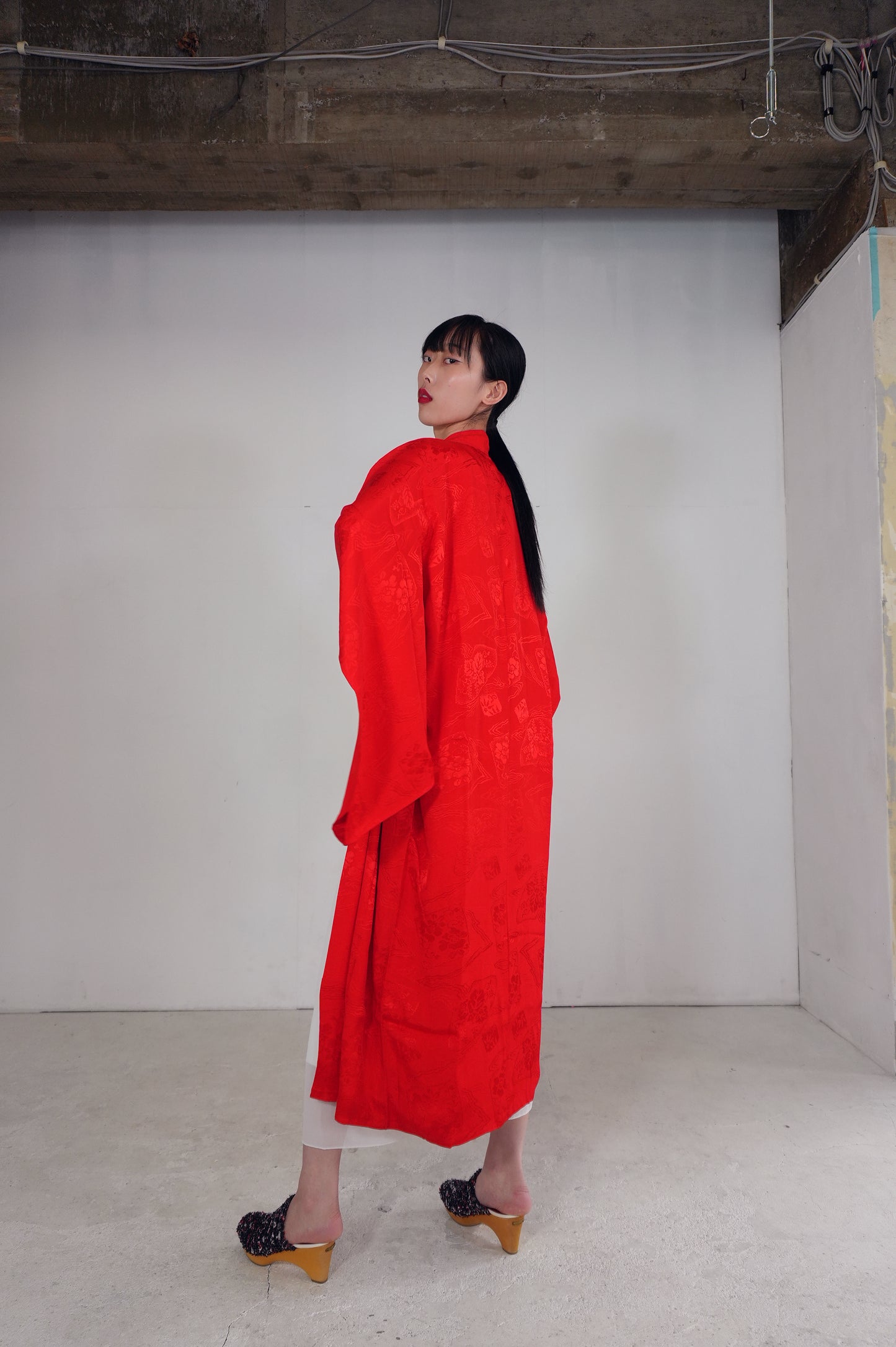 VINTAGE NAGAJYUBAN "antique-red, JUG016"