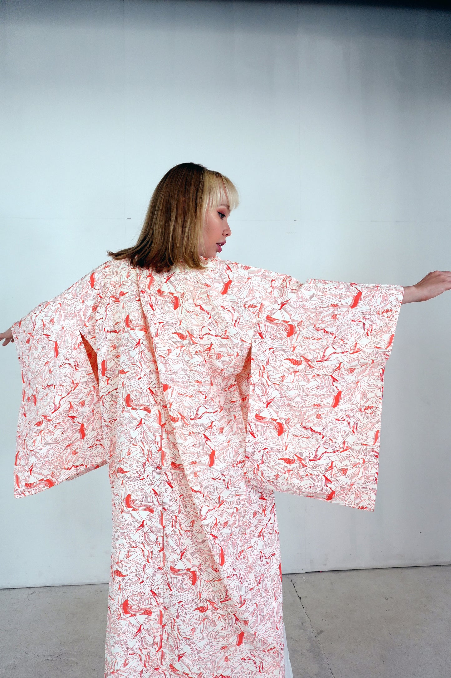 VINTAGE NAGAJYUBAN "hime-dukushi, JUG003"