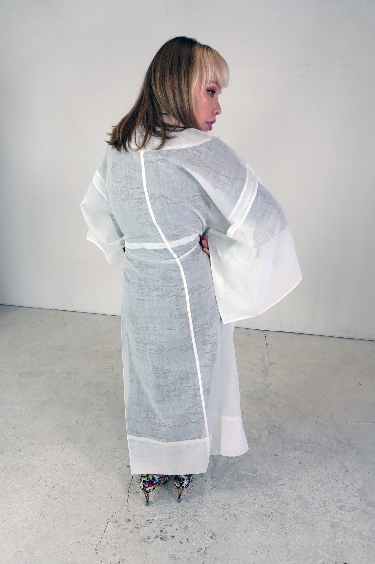VINTAGE NAGAJYUBAN "sheer, kouyou, JUG014"