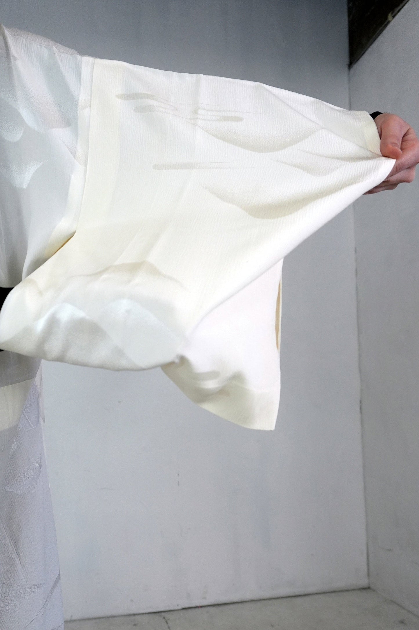 VINTAGE NAGAJYUBAN "cream color, JUG025"