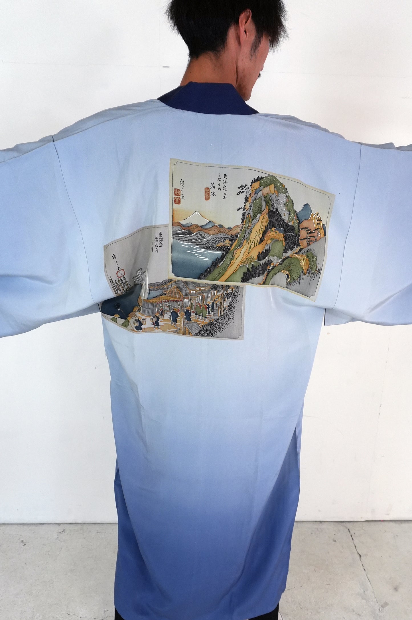 VINTAGE NAGAJYUBAN "hakone, shinagawa, JUB002"