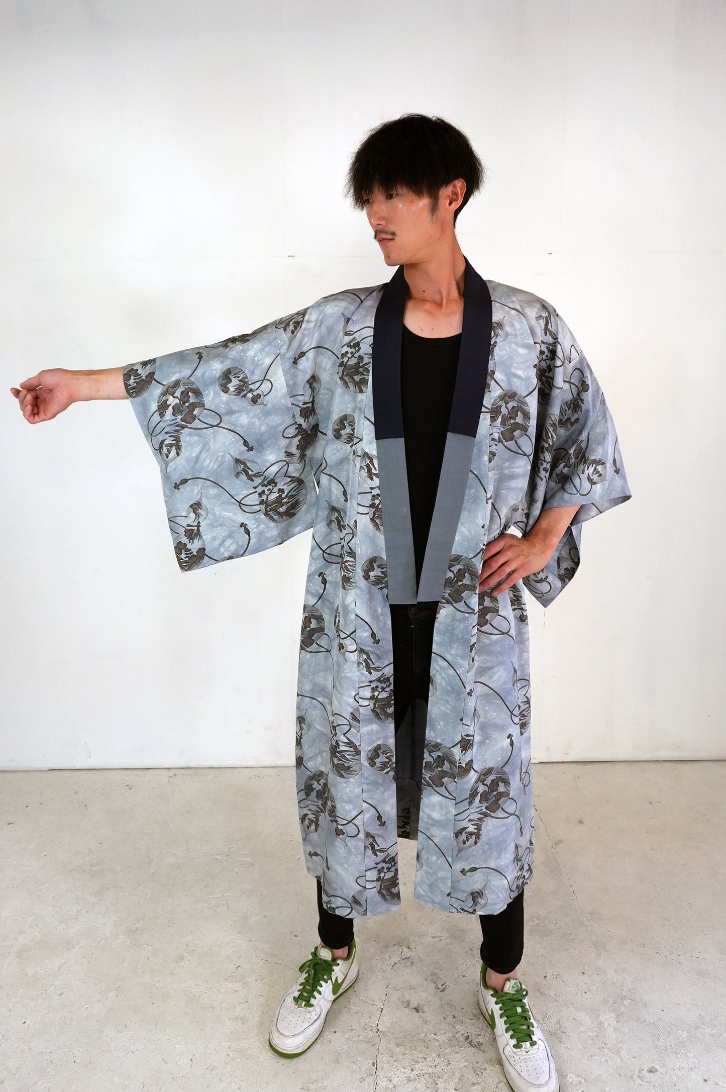 VINTAGE NAGAJYUBAN "hyoutan blue, JUB007"