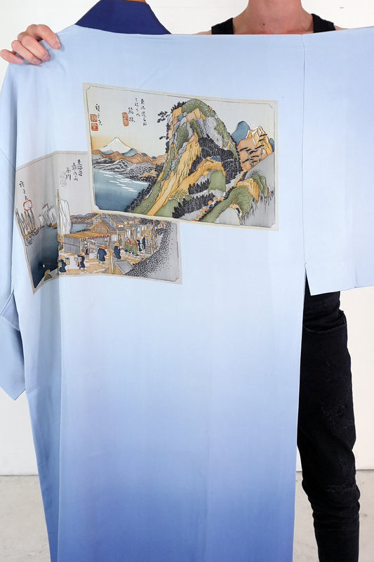 VINTAGE NAGAJYUBAN "hakone, shinagawa, JUB002"
