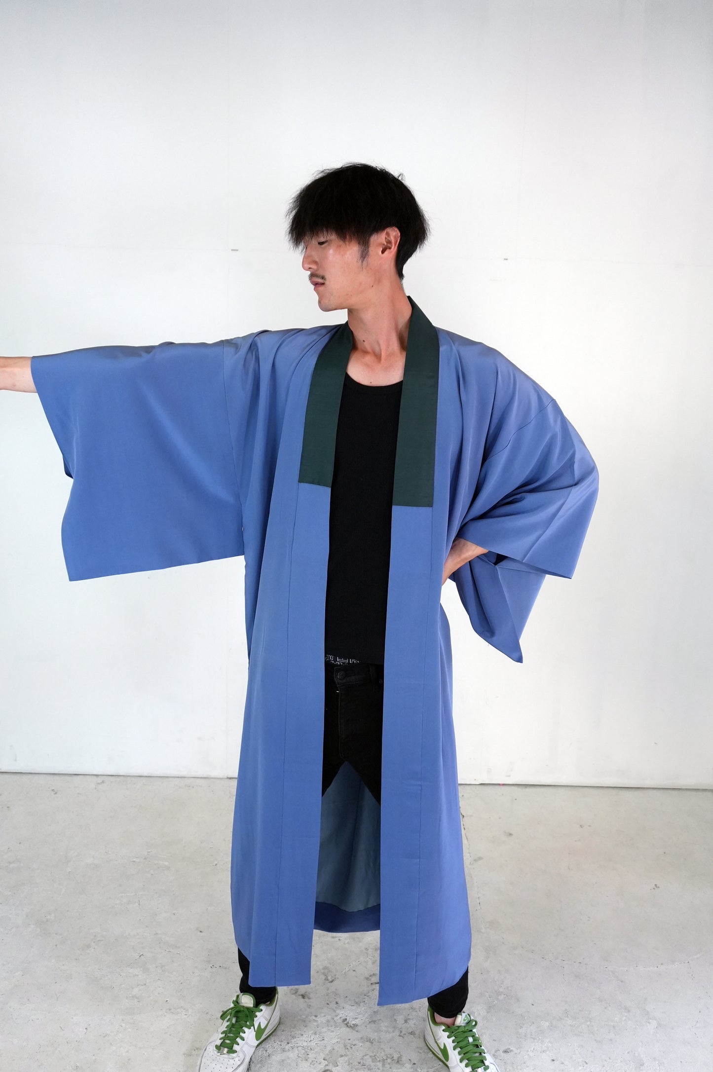 VINTAGE NAGAJYUBAN "castle, JUB005" large size *damage