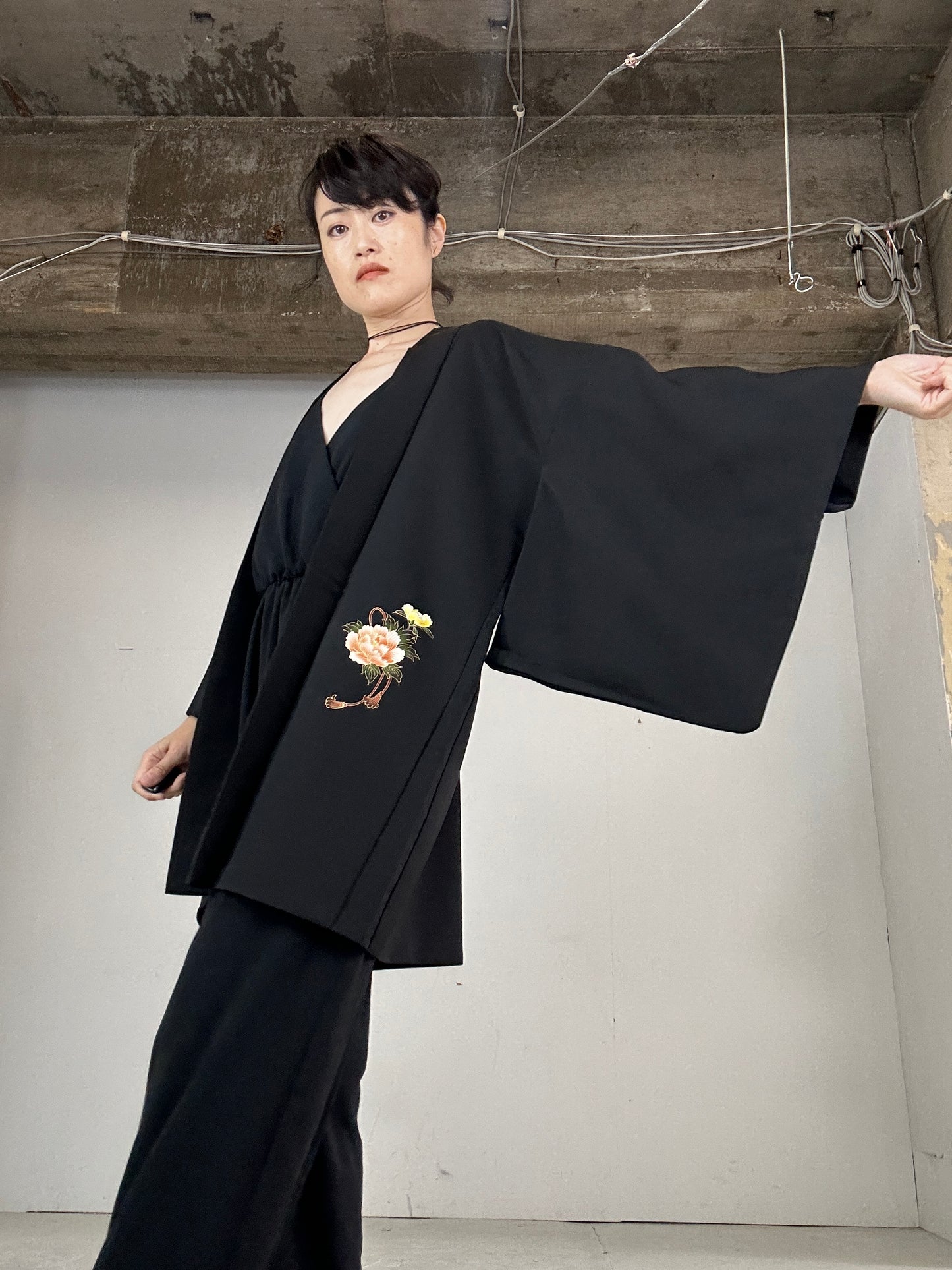 BLACK HAORI "koma"