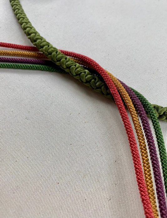 KIMONO OBI Belt Tie Vintage Silk Kimono Cord OBIJIME"green,colorful”