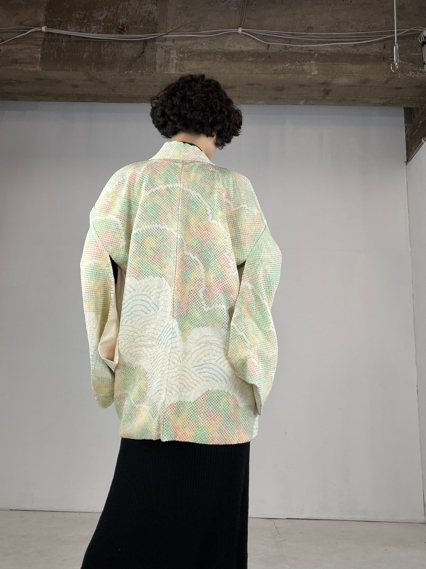VINTAGE SHIBORI HAORI "SIB123"