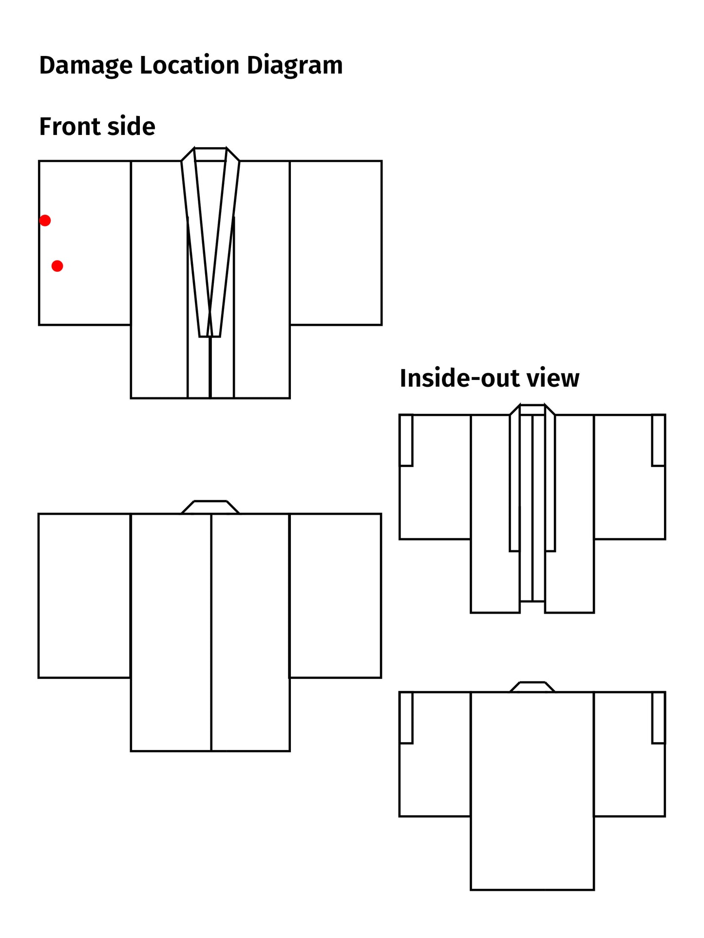 Redefining the Vintage Furisode Collection "shu, ougi" :damage