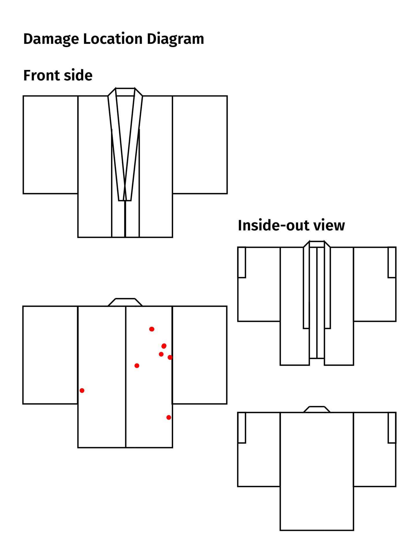 VINTAGE NAGAJYUBAN "castle, JUB005" large size *damage