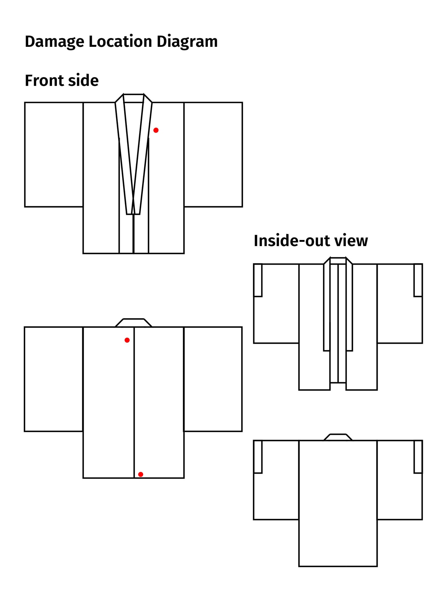 SHEER Kimono Dress Gown with String Belt – Upcycled from Japanese Kimono “Navy with Large Red Flowers, SHD005” *damage