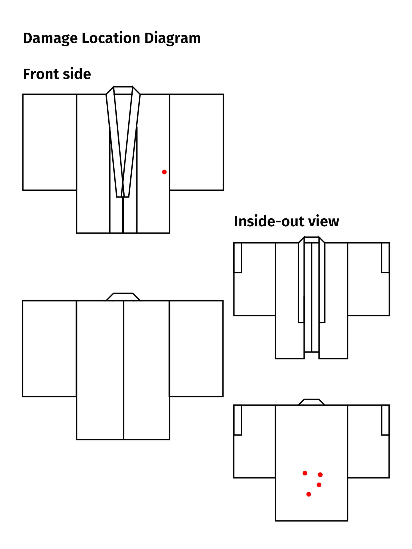 VINTAGE NAGAJYUBAN "fuji, take, ume, JUB003" *damage