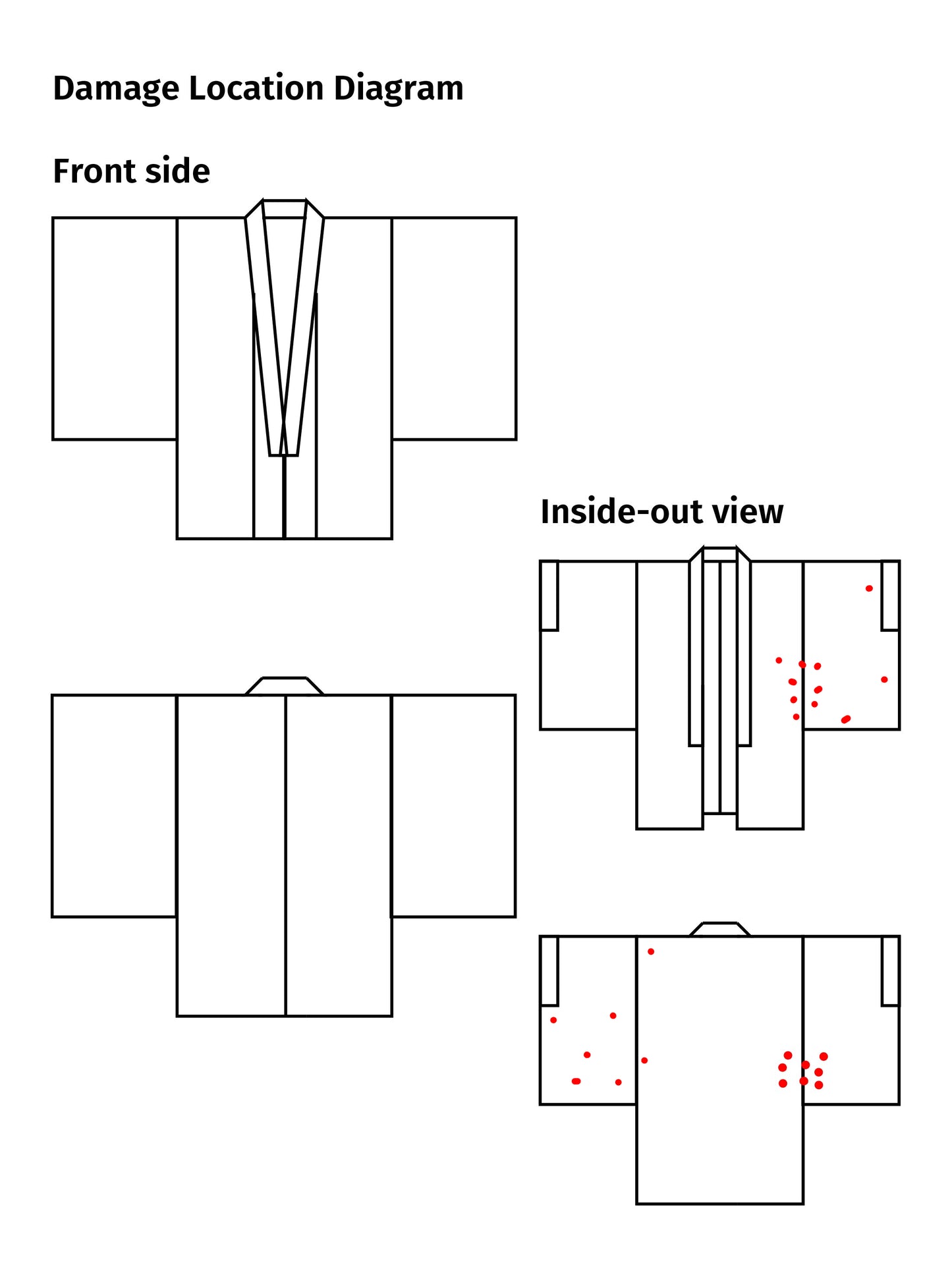 Kimono dress gown and string belt upcycled from Japanese kimono "komon youbana, DRE006" *high-damage