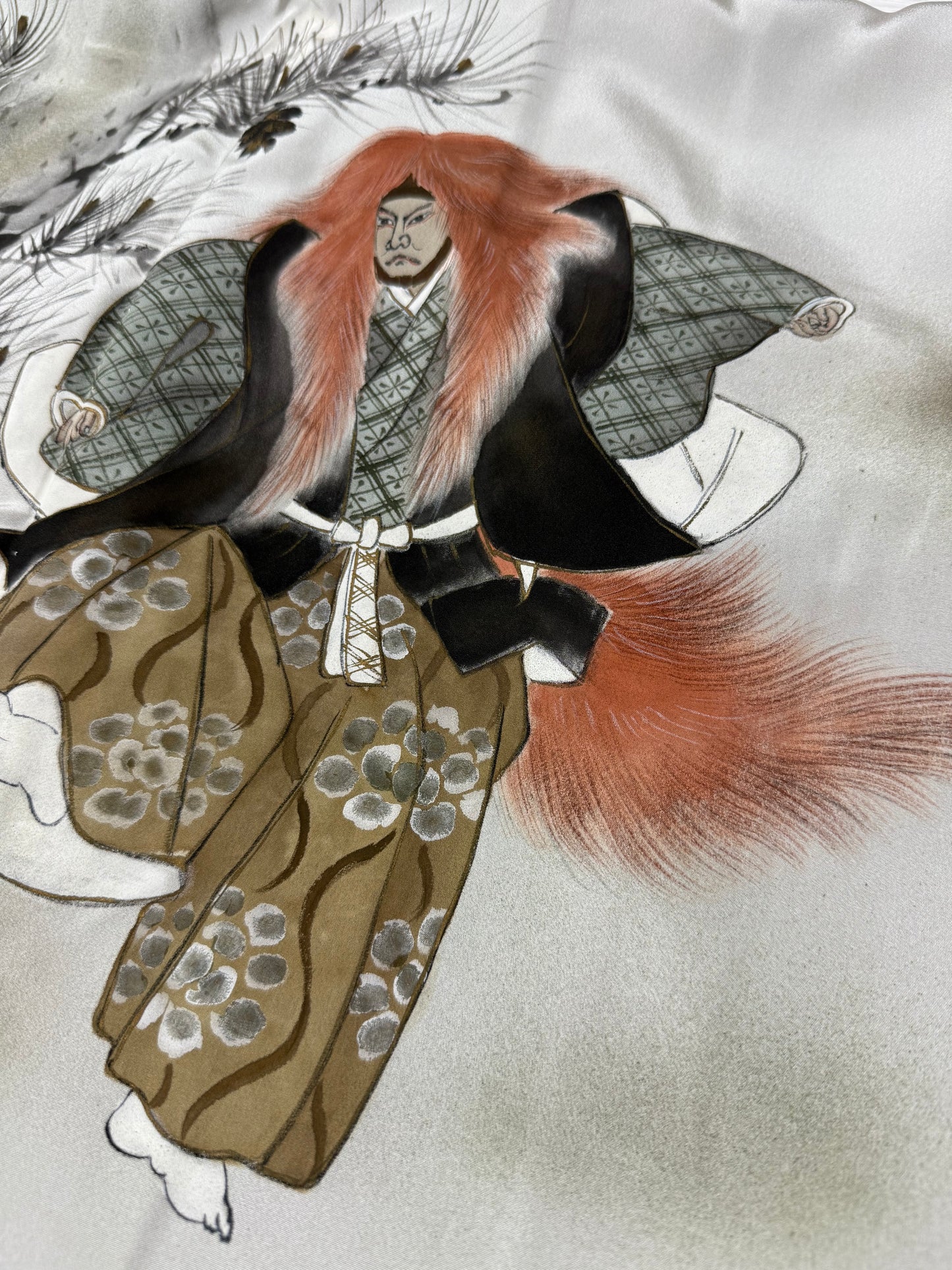 VINTAGE KUROMONTSUKI HAORI "Noh"