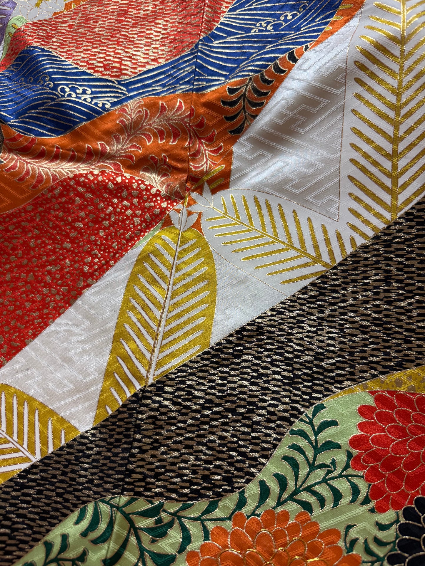 Redefining the Vintage Furisode(Tomesode) Collection "Gold" *damage