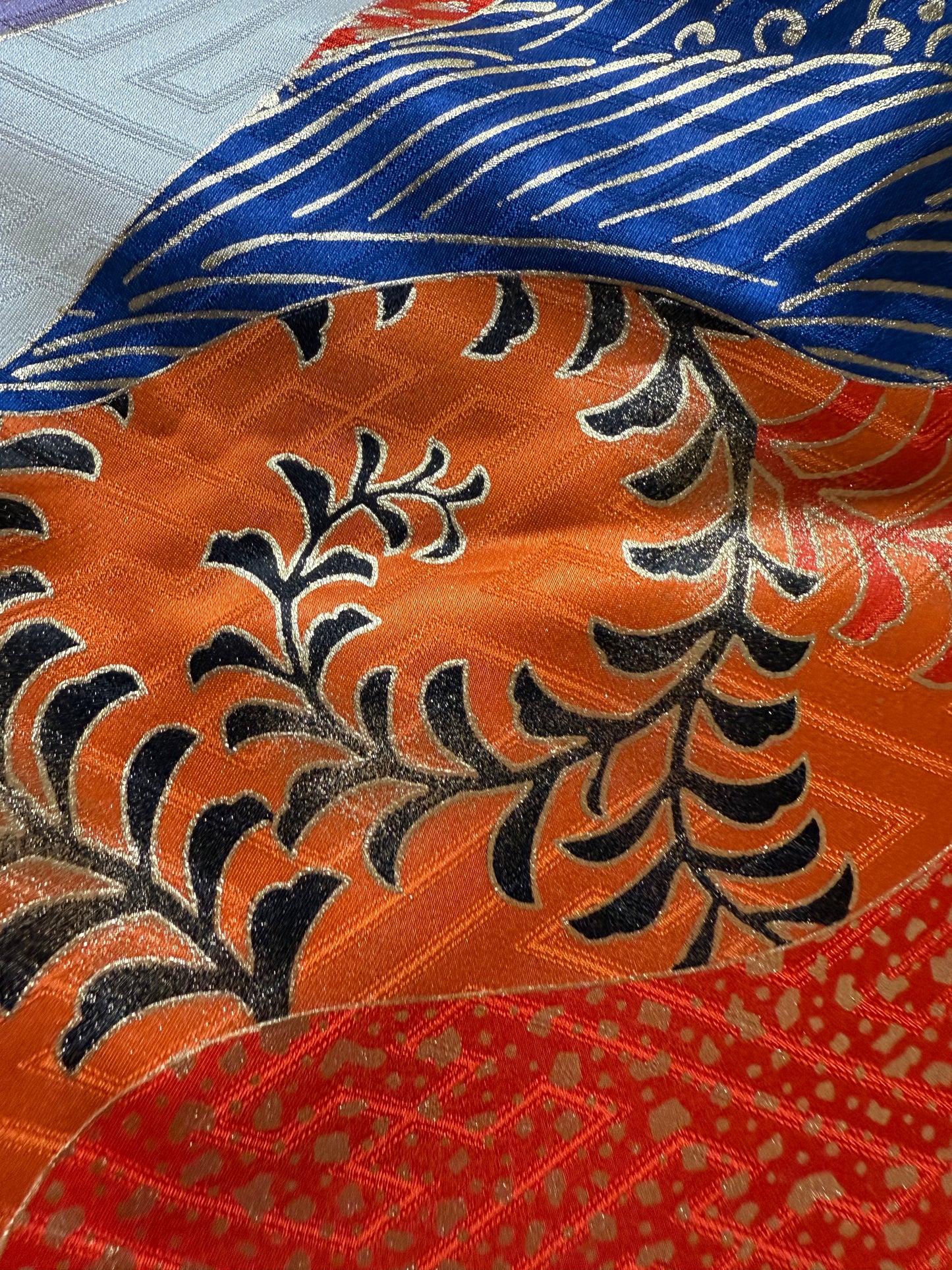 Redefining the Vintage Furisode(Tomesode) Collection "Gold" *damage