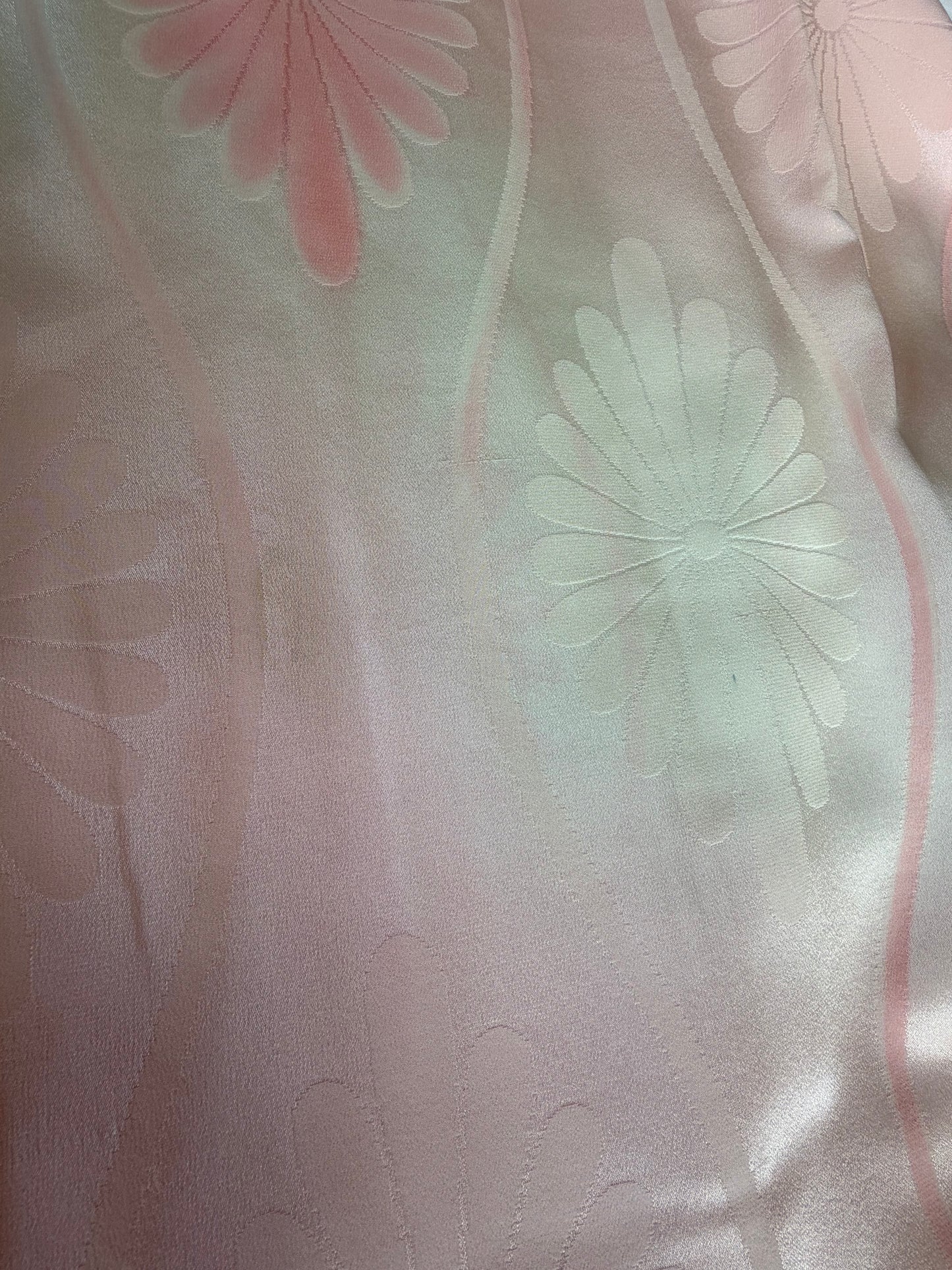 VINTAGE NAGAJYUBAN "pink, tatewaku, JUG018" *damage