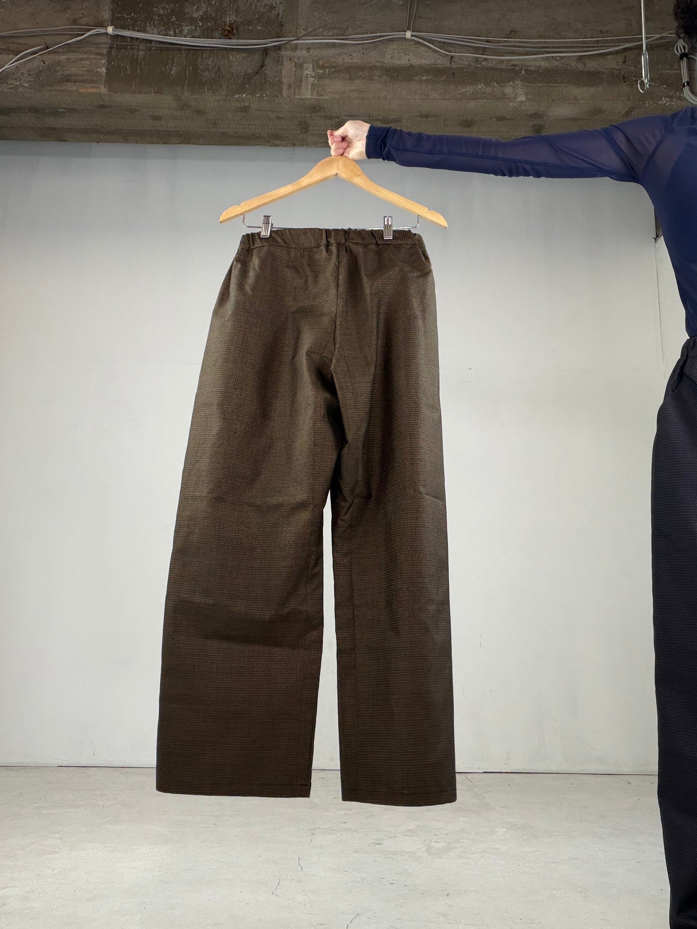 Oshima Tsumugi HAORI and KIMONO elastic waist pants upcycled from