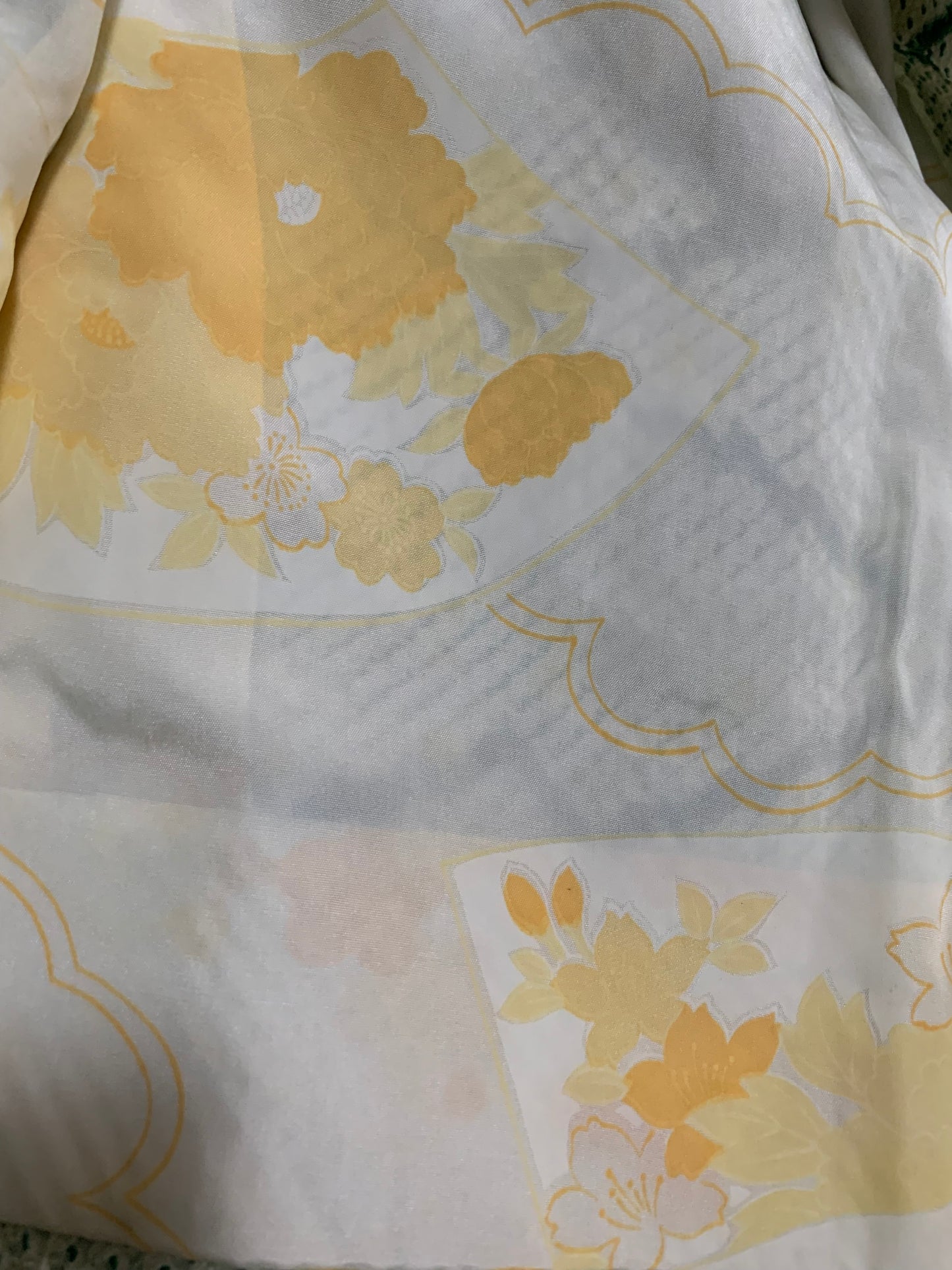 VINTAGE SHIBORI HAORI "matsu, green"