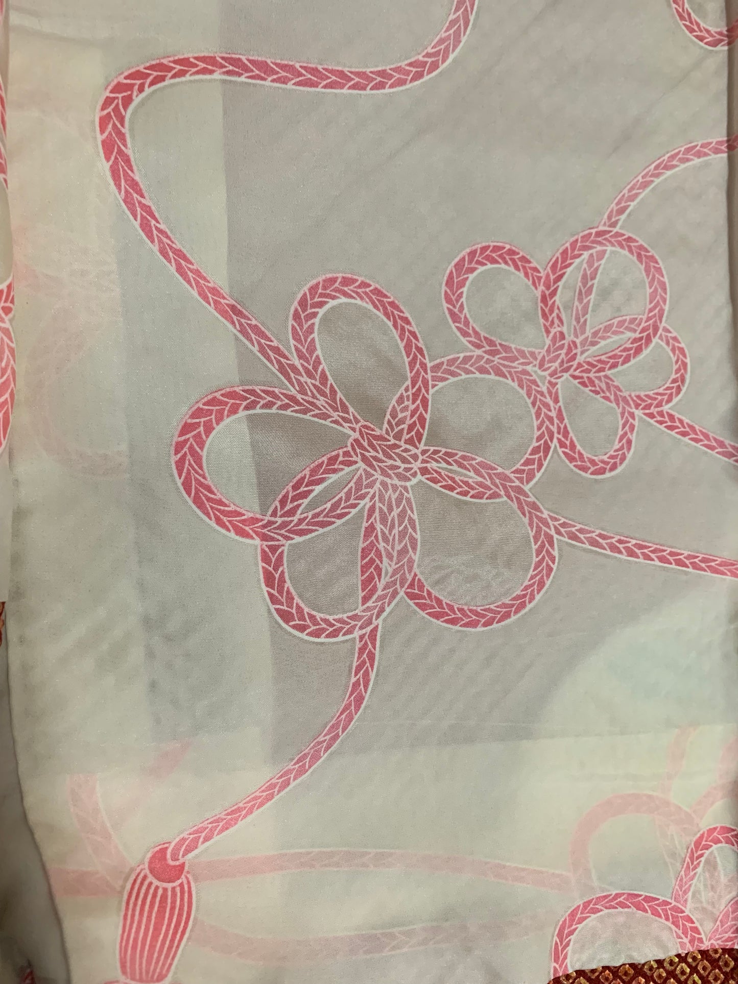 VINTAGE SHIBORI HAORI "shu, eba"