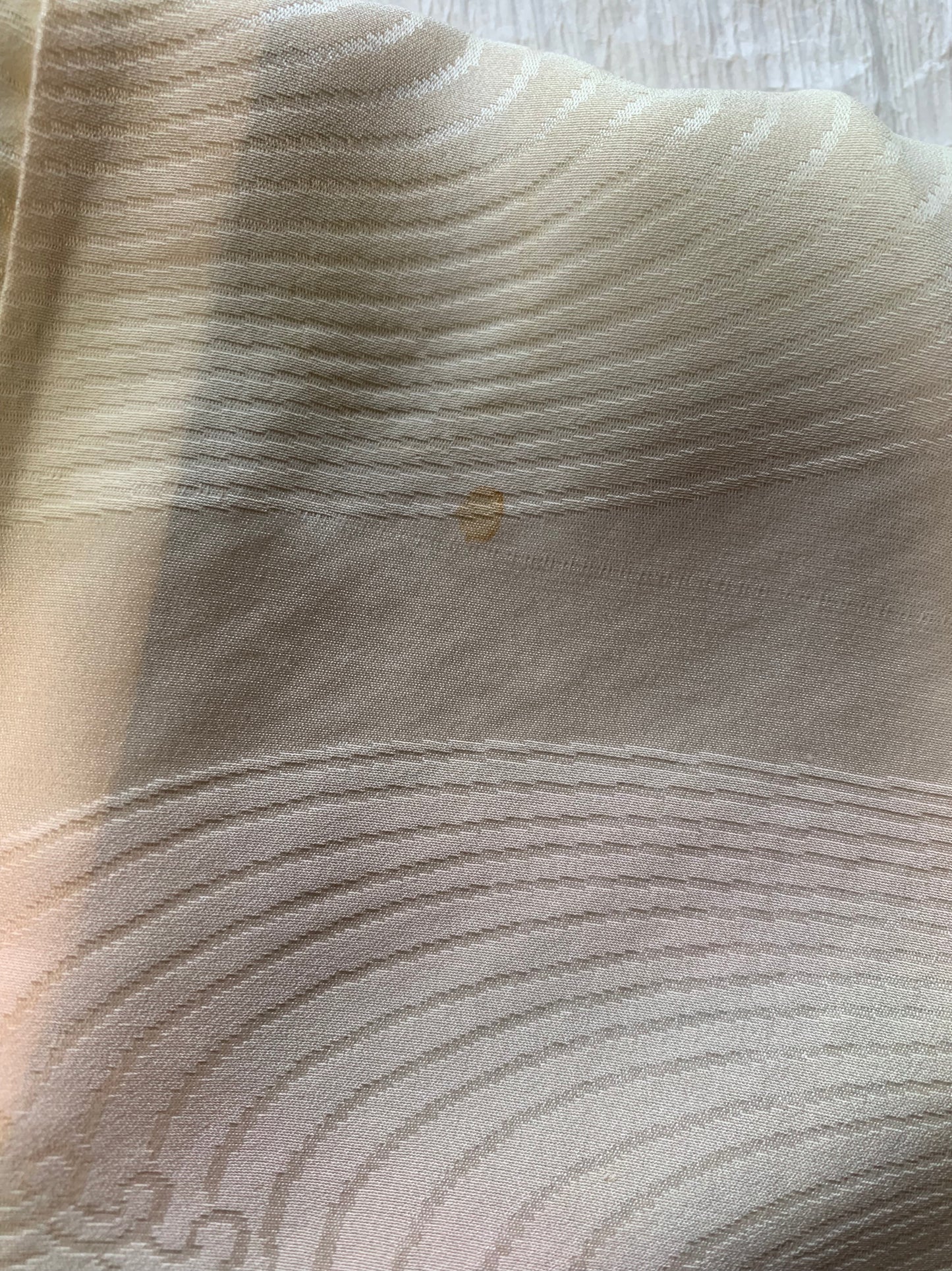 VINTAGE SHIBORI HAORI "black, bamboo, SIB107" *damage