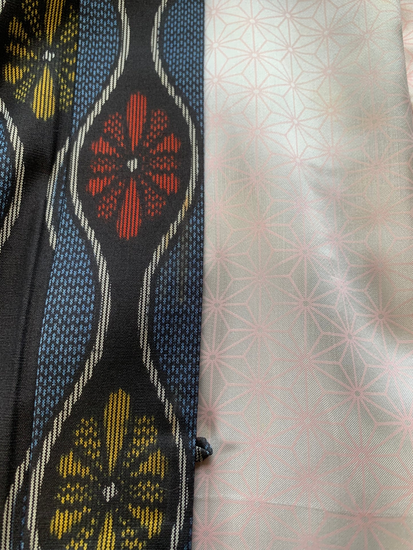 VINTAGE KAWAII HAORI "tsumugi, KAW104"*high-damage