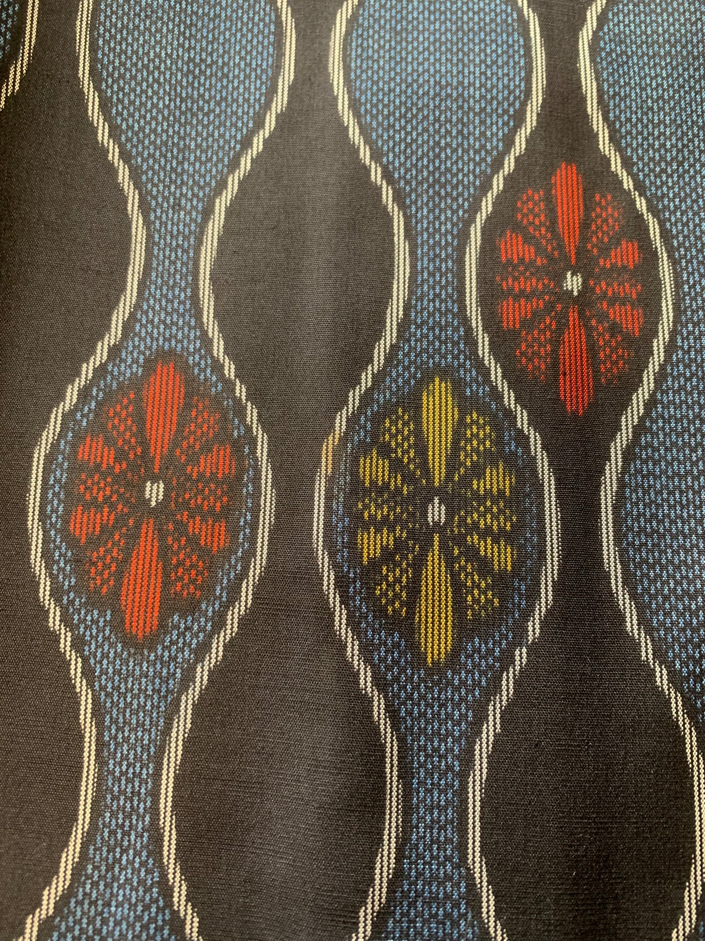 VINTAGE KAWAII HAORI "tsumugi, KAW104"*high-damage