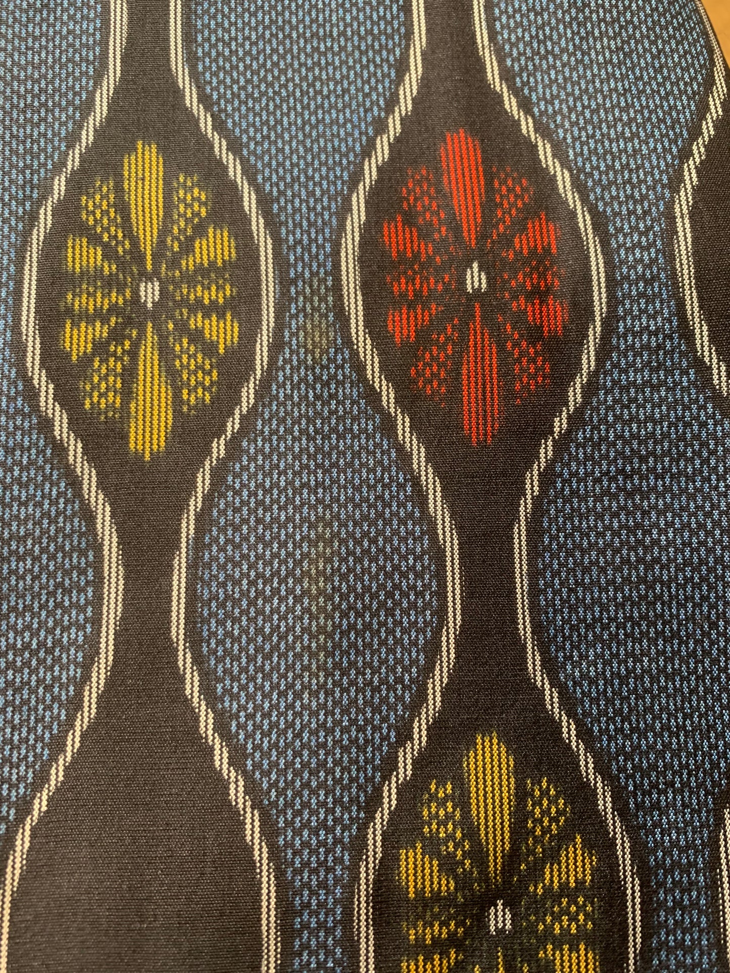 VINTAGE KAWAII HAORI "tsumugi, KAW104"*high-damage