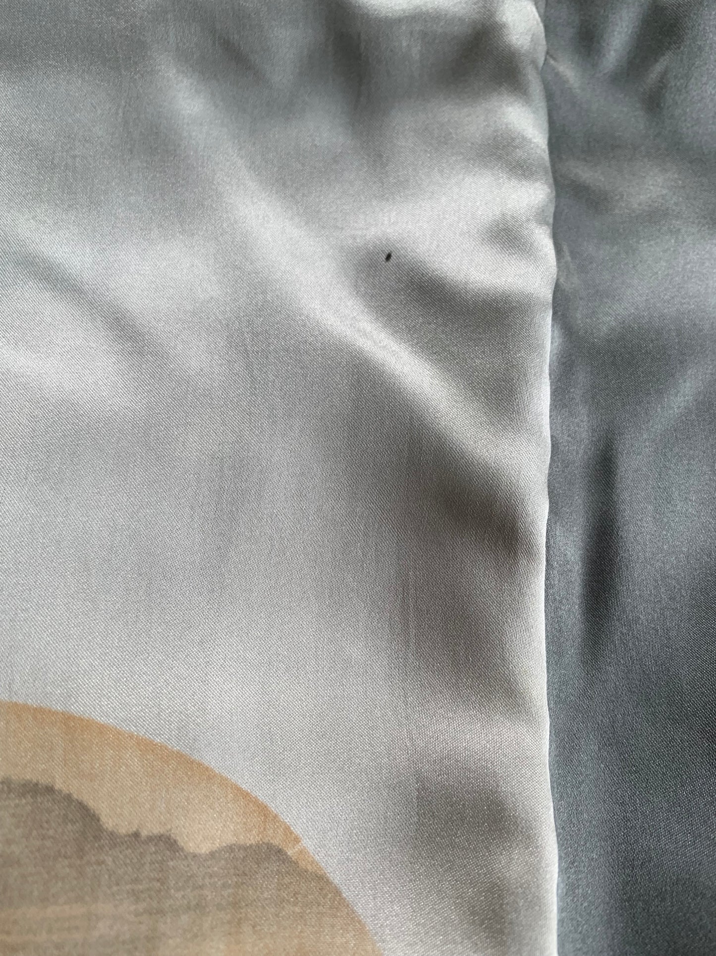 VINTAGE KUROMONTSUKI HAORI "koto-kyoto, KUR105"