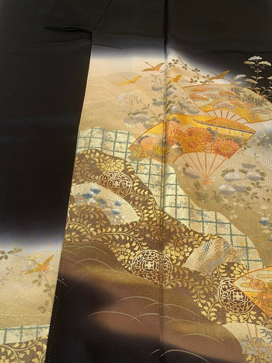 Redefining the Vintage Kurotomesode Collection "Kuyou, KTS001"