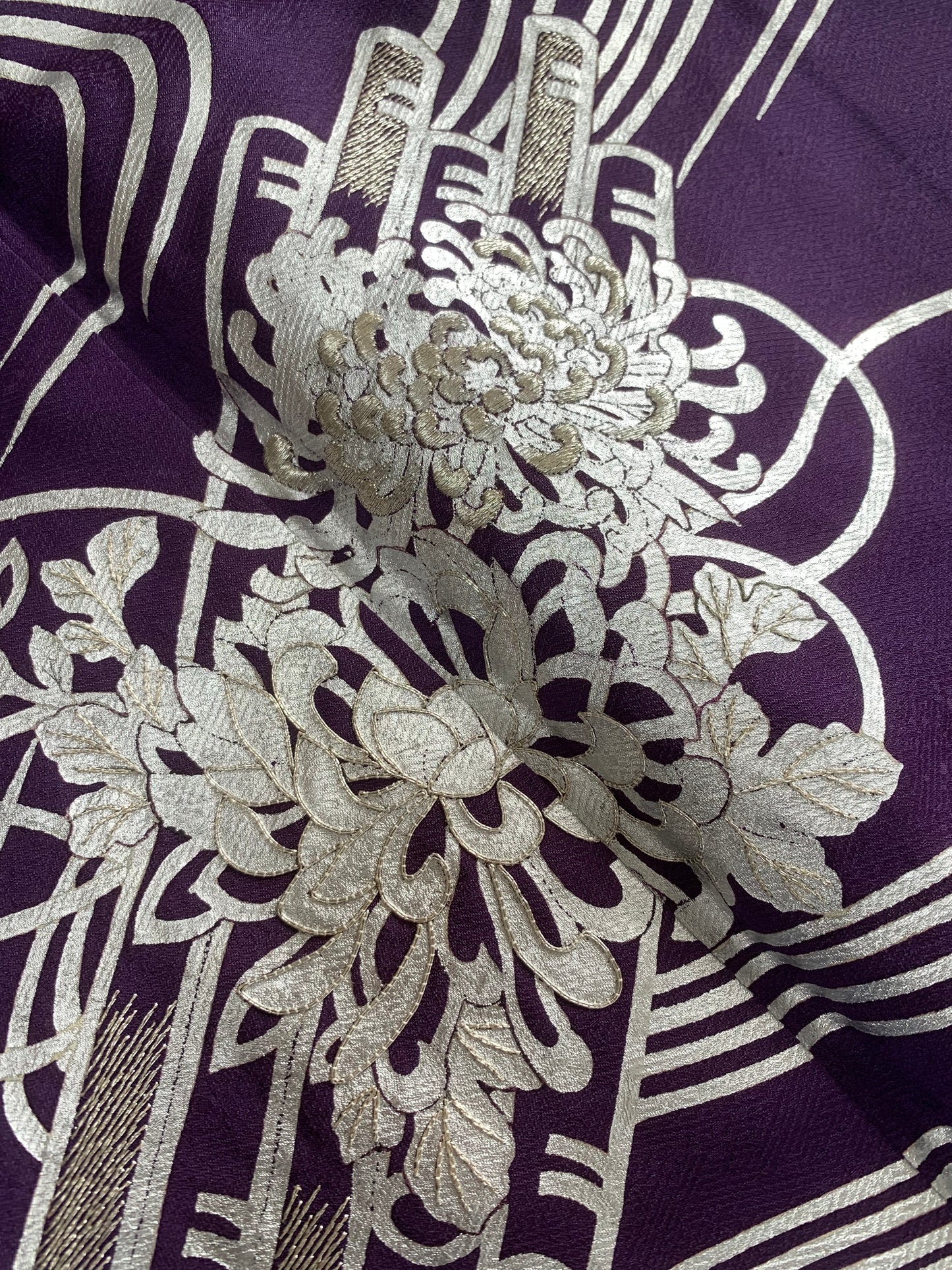 IROTOME SKIRT UPCYCLED FROM JAPANESE KIMONO "IRO130"