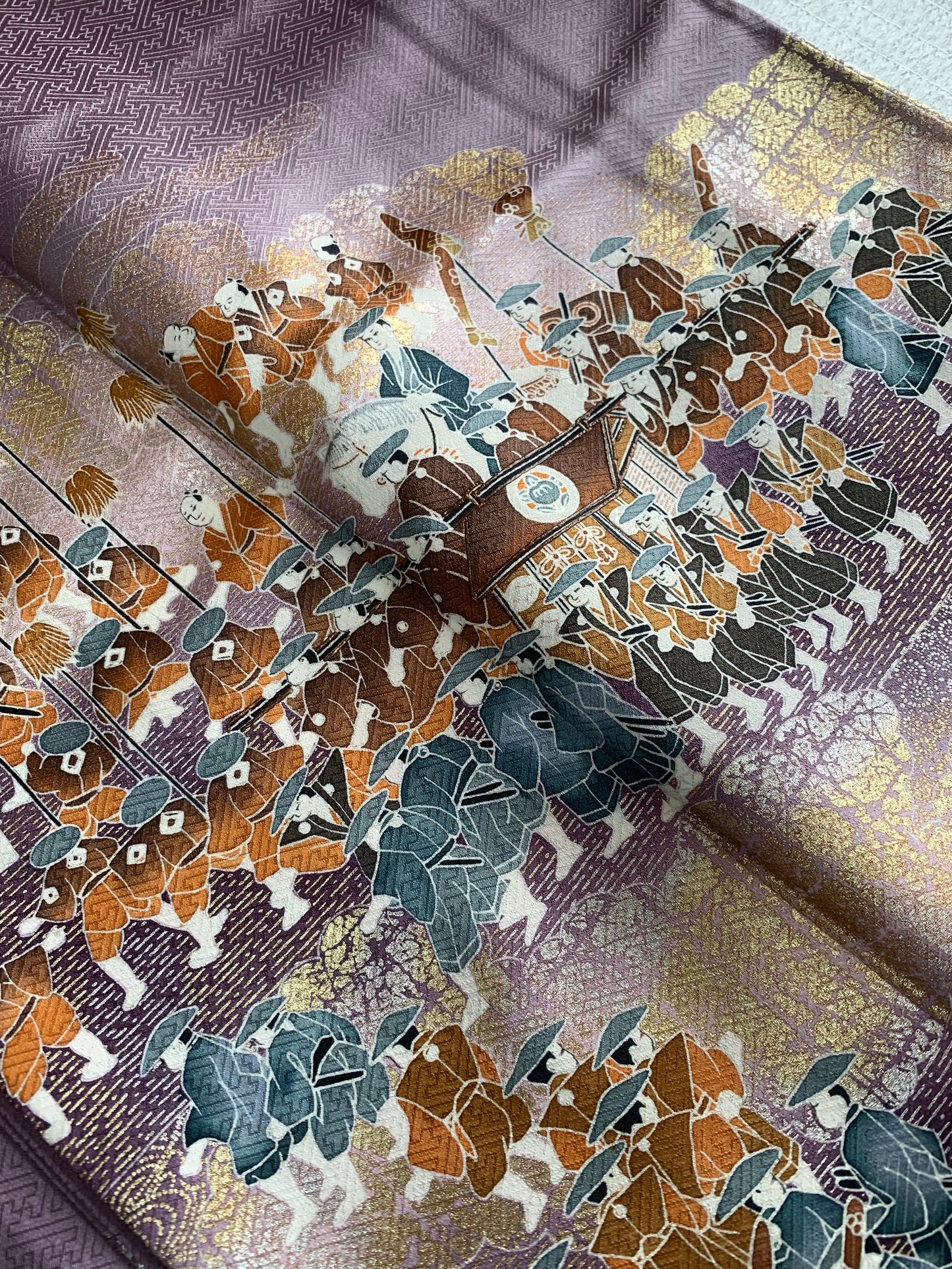 IROTOME SKIRT UPCYCLED FROM JAPANESE KIMONO "IRO132"
