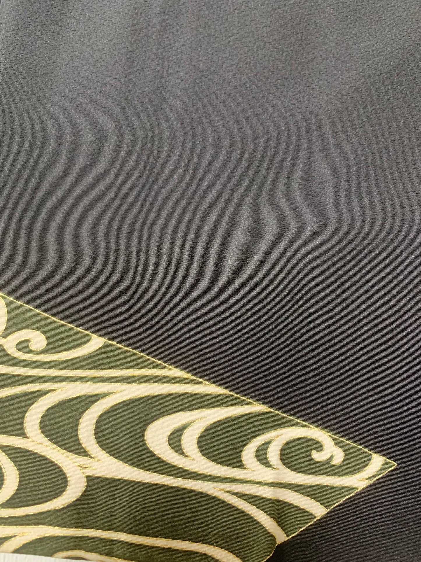 EDO-ZUMA SKIRT UPCYCLED FROM JAPANESE KIMONO "EDO046"