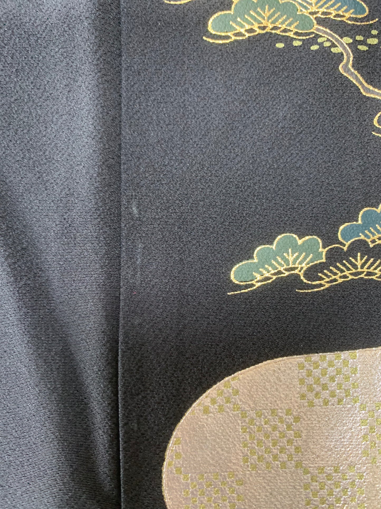 EDO-ZUMA SKIRT UPCYCLED FROM JAPANESE KIMONO "EDO047"