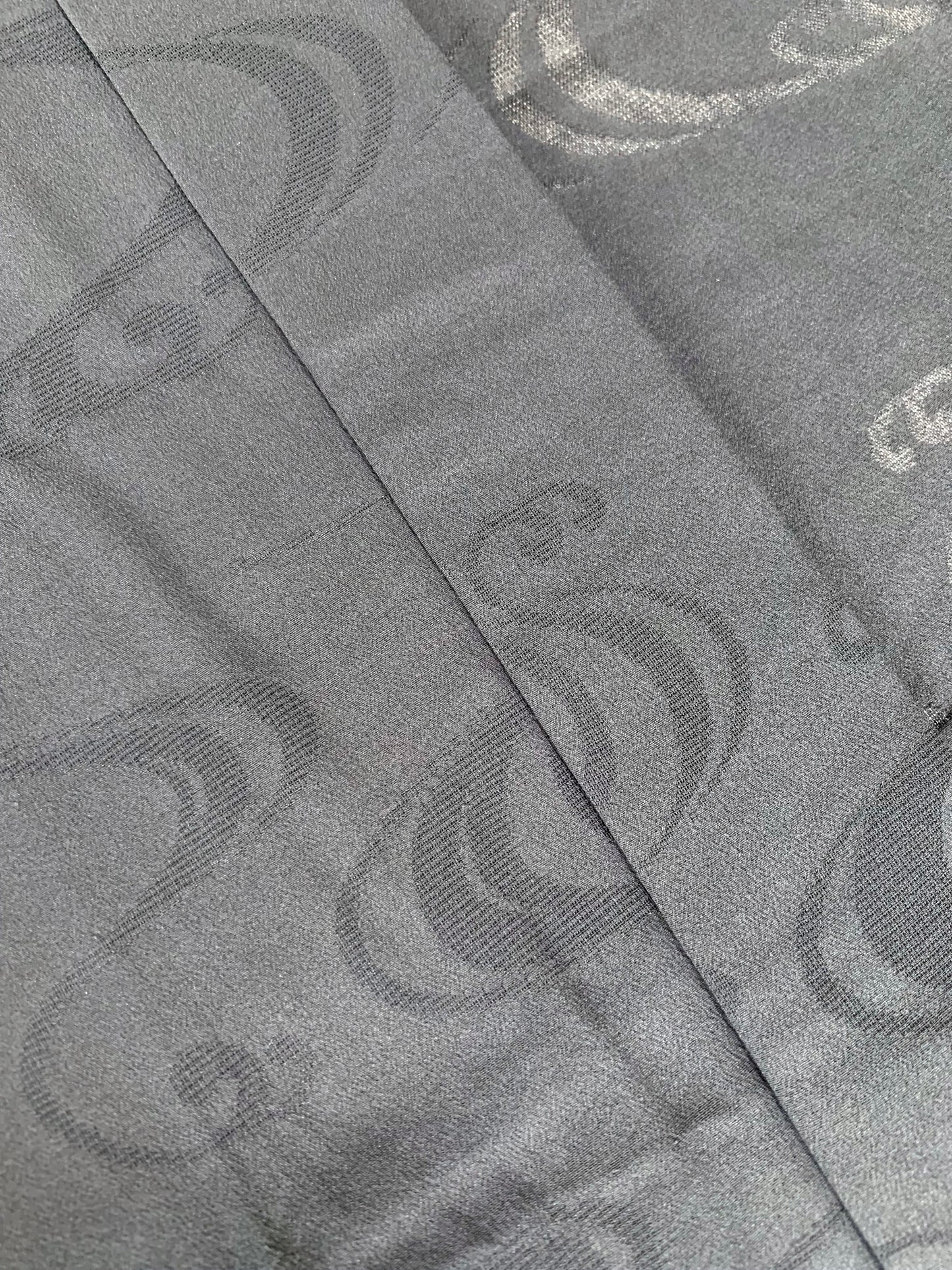 VINTAGE BLACK HAORI SHEER “ro, nami, gosan-no-kiri, SHH041"