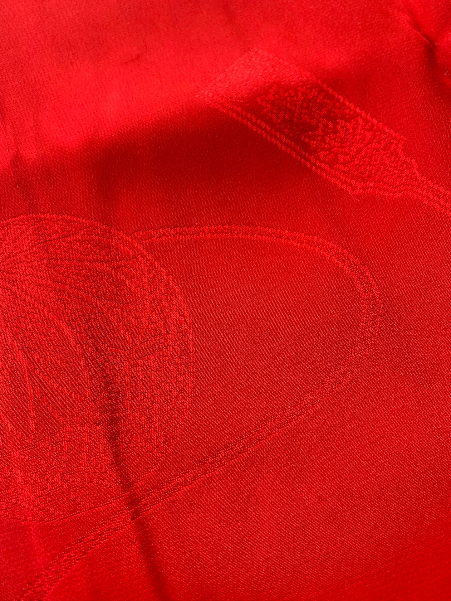 VINTAGE REPAIR NAGAJYUBAN  "RED, eri-repair, JUG028"