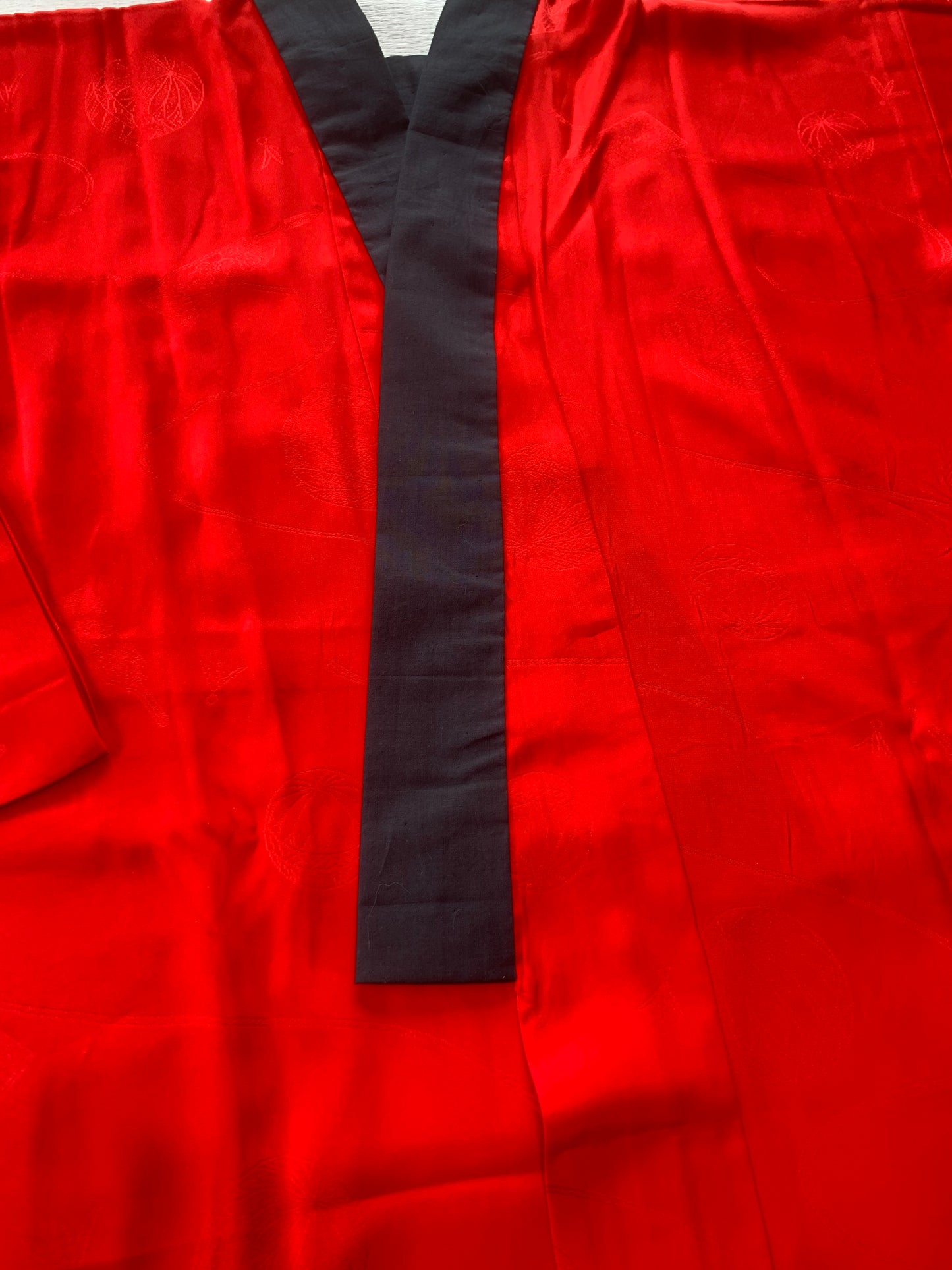 VINTAGE REPAIR NAGAJYUBAN  "RED, eri-repair, JUG028"