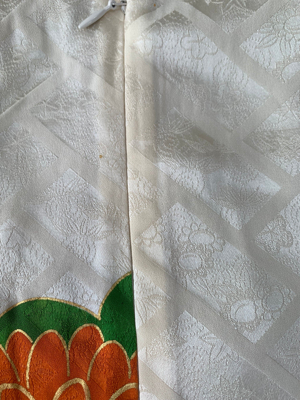 Kimono Skirt "SAI001" — Upcycled from Japanese Kimono Furisode