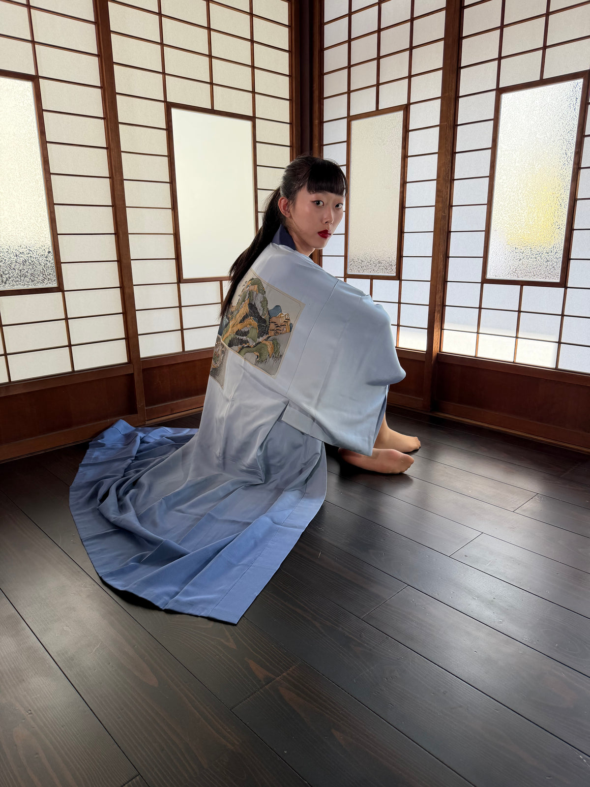 VINTAGE NAGAJYUBAN "hakone, shinagawa, JUB002"