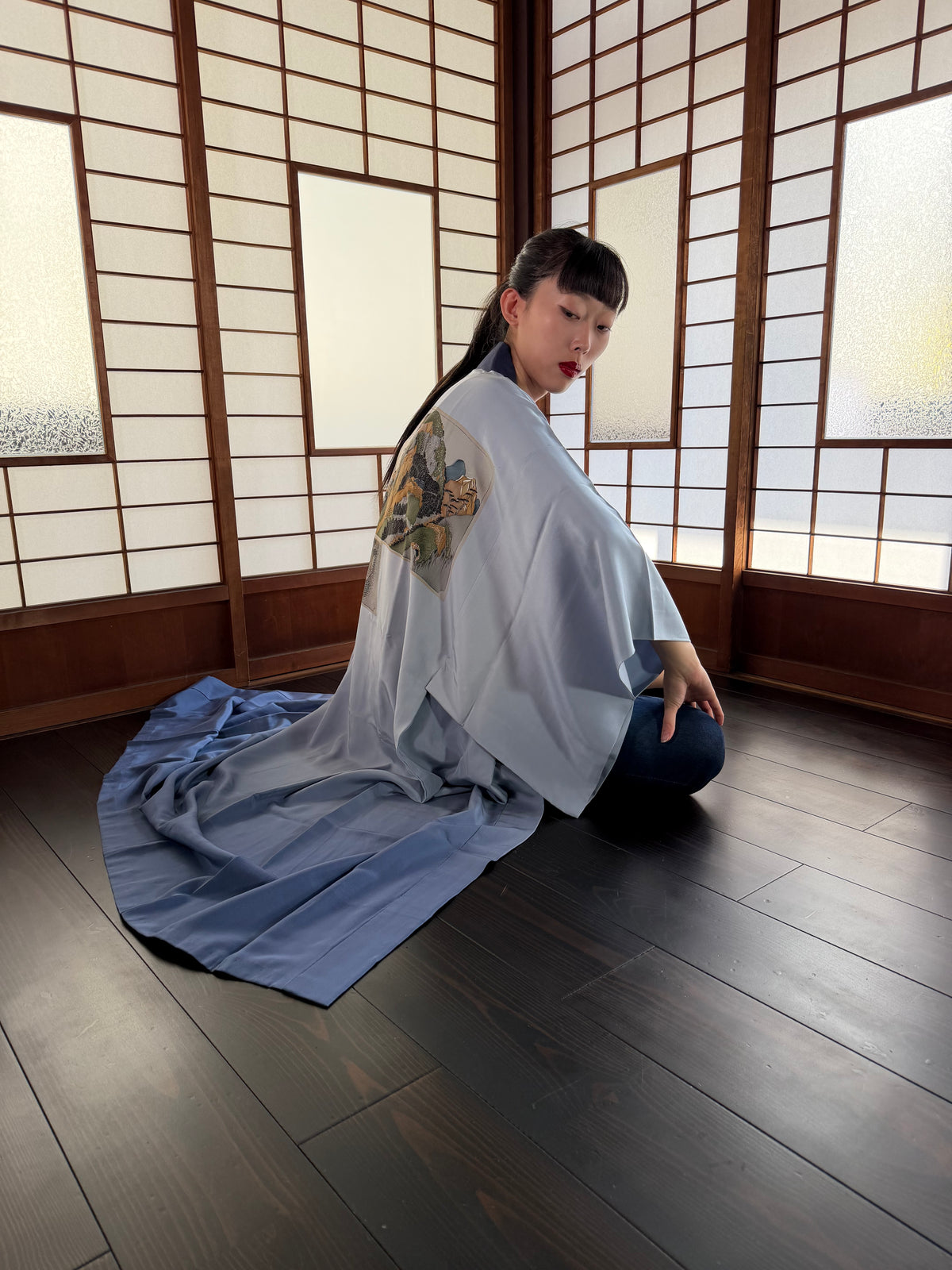 VINTAGE NAGAJYUBAN "hakone, shinagawa, JUB002"