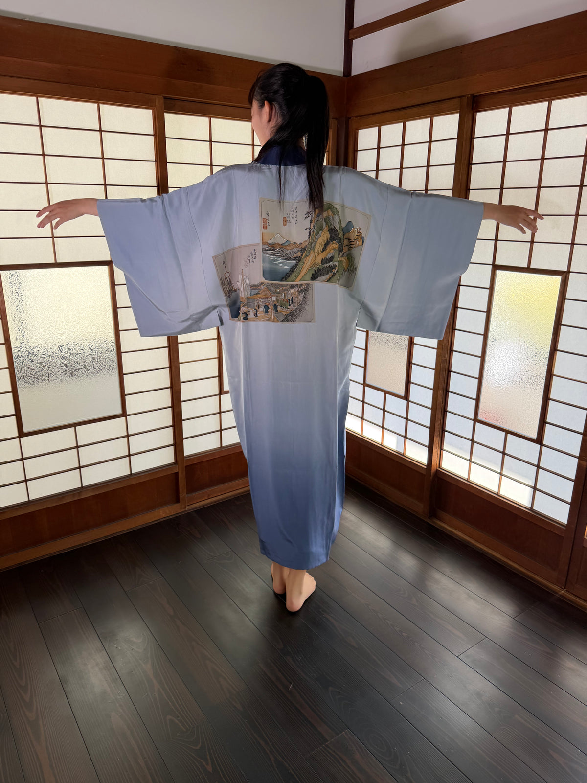 VINTAGE NAGAJYUBAN "hakone, shinagawa, JUB002"