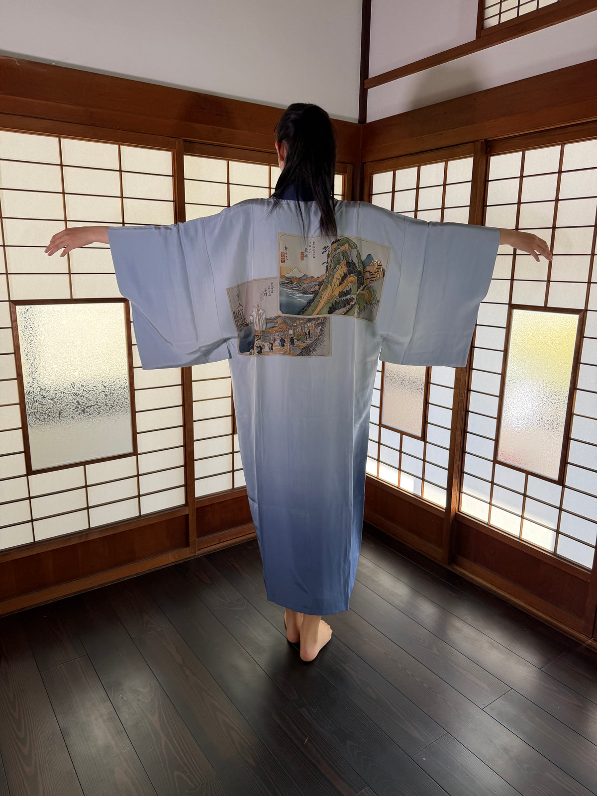 VINTAGE NAGAJYUBAN "hakone, shinagawa, JUB002"