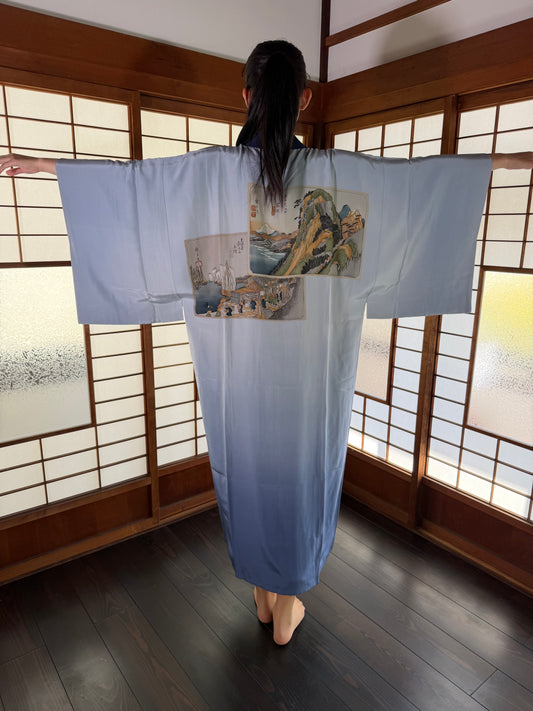 VINTAGE NAGAJYUBAN "hakone, shinagawa, JUB002"