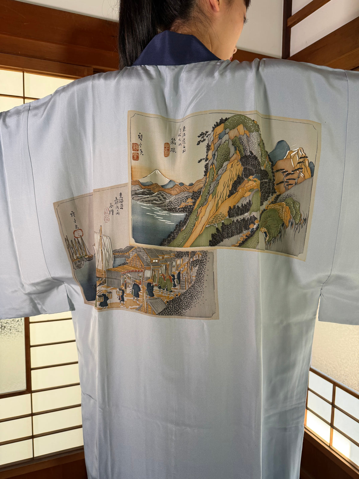 VINTAGE NAGAJYUBAN "hakone, shinagawa, JUB002"