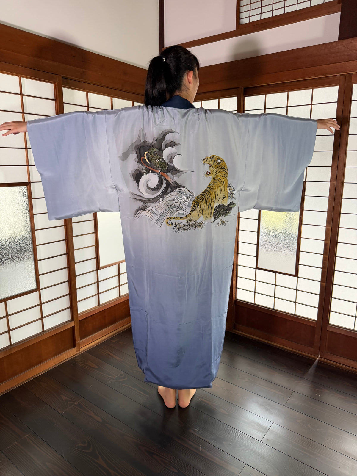 VINTAGE NAGAJYUBAN "yin and yang, JUB004"