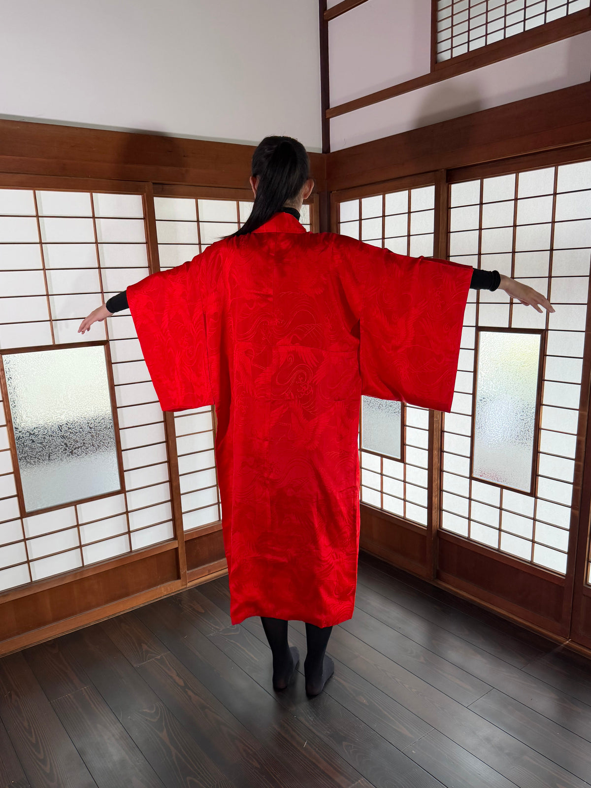VINTAGE NAGAJYUBAN "antique-red, JUG029"